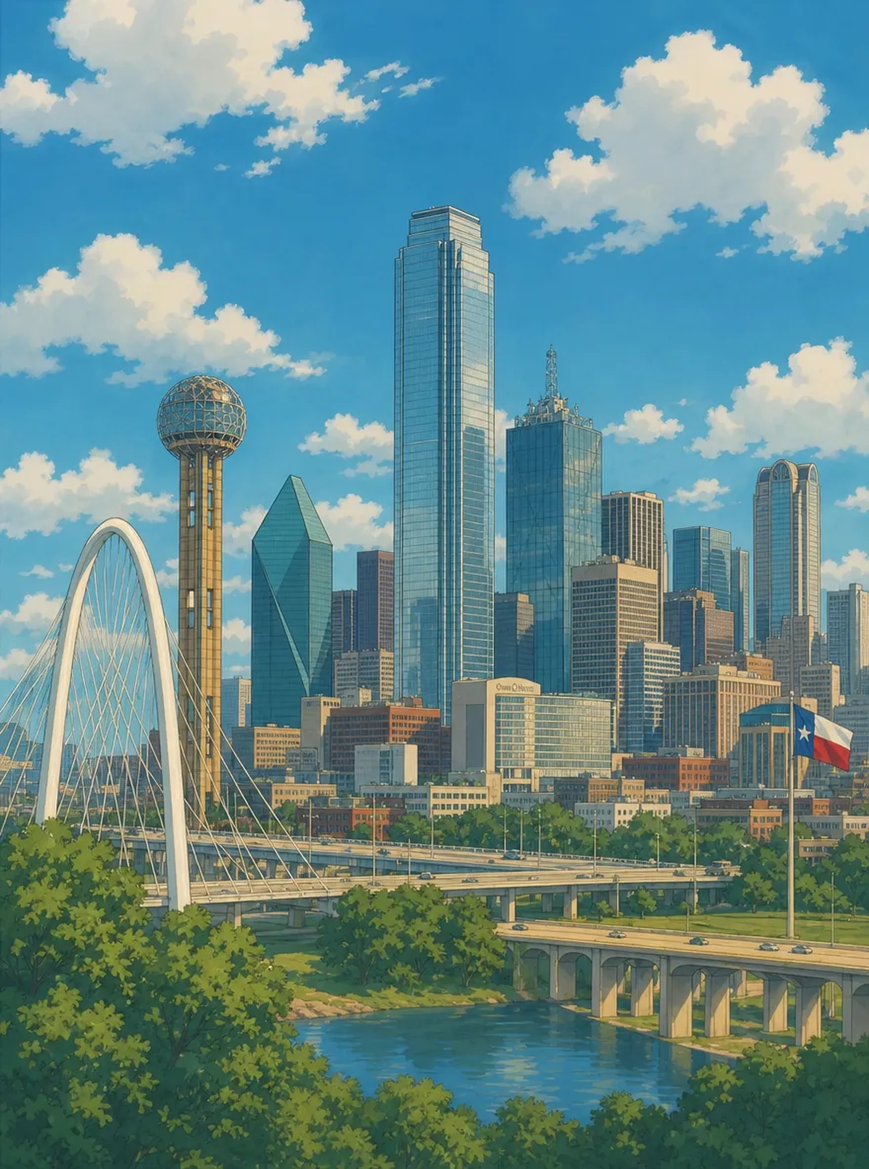 Dallas skyline